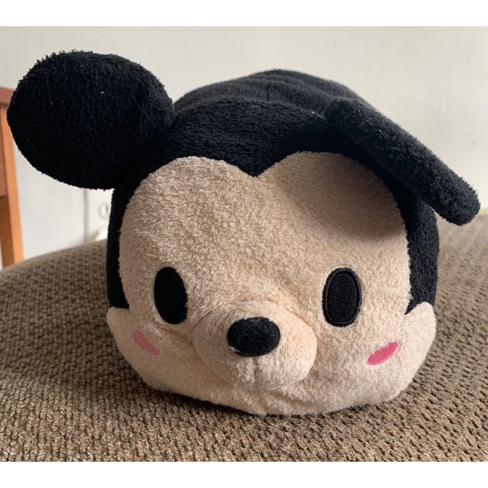 Disney Store Mickey Mouse Tsum Tsum 12” (Pillow) Plush Stuffed Animal New NWT